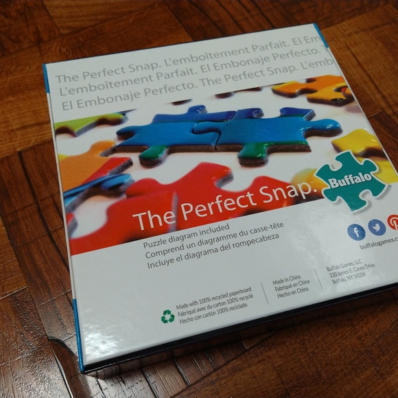 Buffalo Games Darrell Bush Canoe Lake Jigsaw Puzzle 1000 Pc 26.75" x 19.75" - Picture 4 of 4